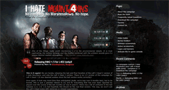 Desktop Screenshot of ihatemountains.com